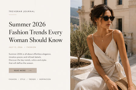 Summer 2026 Fashion Trends Every woman Should Know