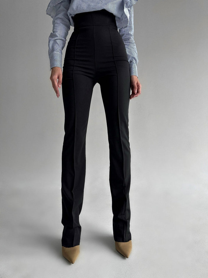 Pantalones de cintura alta