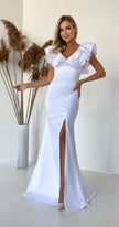 Satin Maxi Dress
