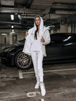 Manteau court chaud oversize  